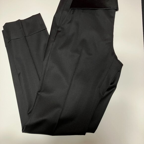 GIVENCHY WOMEN'S BLACK WOOL TUXEDO TROUSES (SIZE 36EURO/4US - Picture 16 of 16